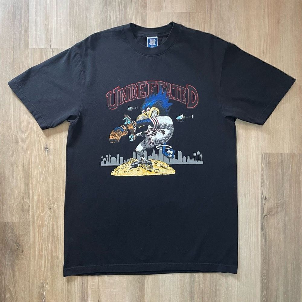 Undefeated Japan Limited Run Baseball Men’s Medium Streetwear T-Shirt Black